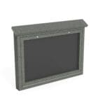 Medium Message Center Wall-Mount