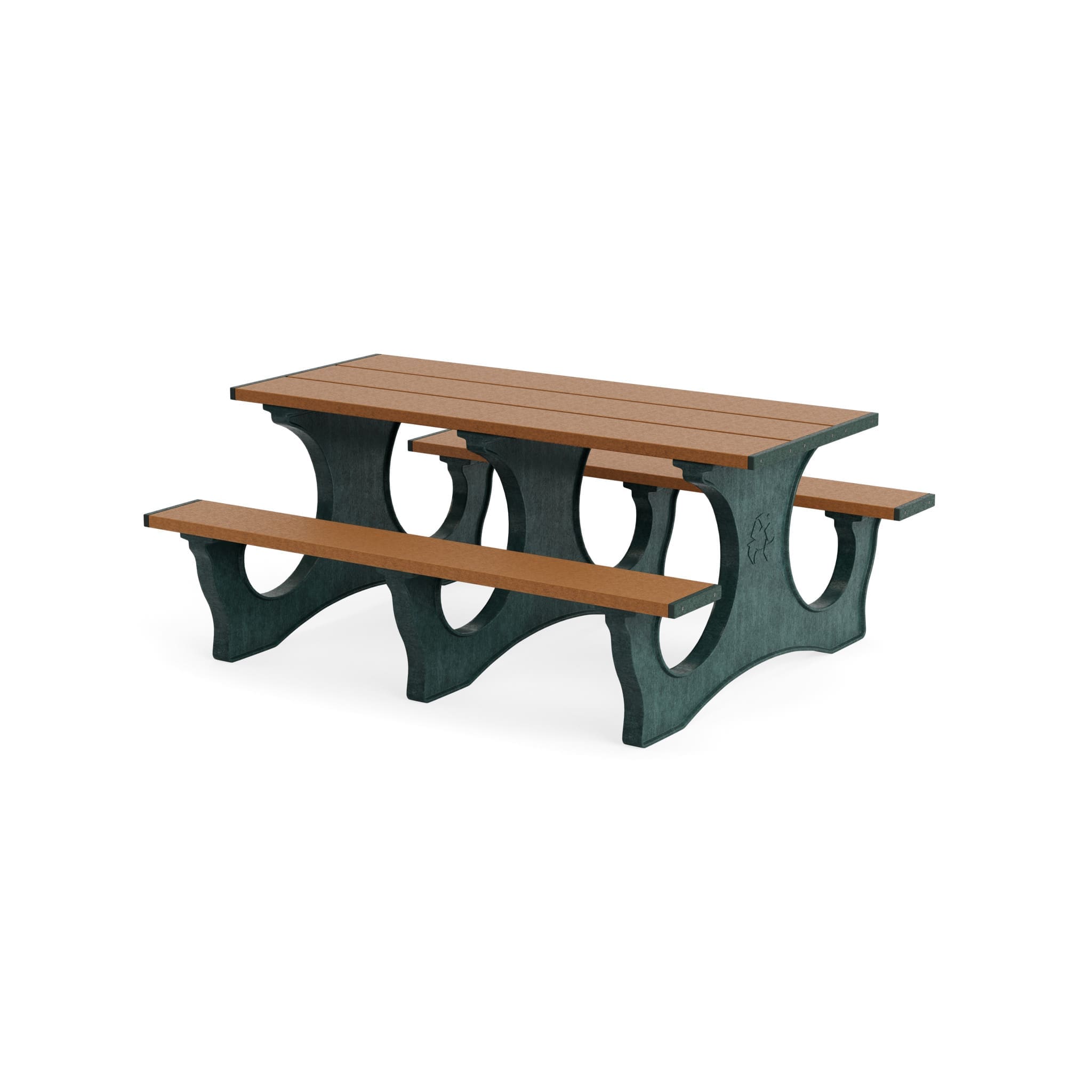 PTEA6-GN-CD-NEW-WEB.jpg Polly Tuff Easy Access Picnic Tables - Image 1