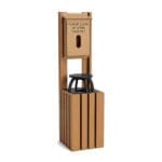 Pet Waste Station with Receptacle