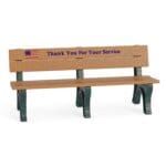 6' Veteran's Bench